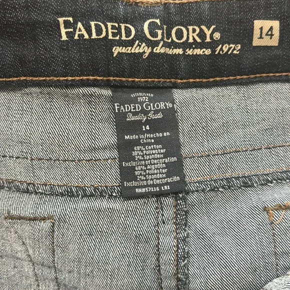 Women Cropped Denim Capri Size:14 - Picture 3 of 3